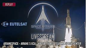 Arianespace - Ariane 5 ECA - VA258 - ELA-3 - Guiana SC - French Guiana - September 7, 2022
