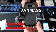 The easy clip car mount, from VANMASS