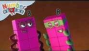 @Numberblocks | A Tale of Two Octoblocks 🦸🦹 | Educational | Learn to Count