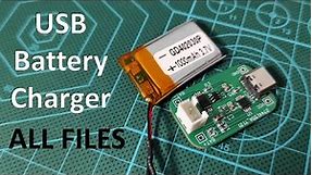 DIY Lithium Battery charger Circuit (with protection)
