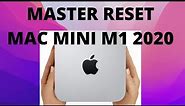 How To Master Reset Mac Mini M1 And macOS Monterey Clean Installation