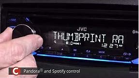 JVC KD-TD71BT Display and Controls Demo | Crutchfield Video