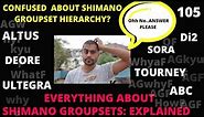 Shimano Groupsets | All You Need To Know | Shimano Groupset Hierarchy : Explained
