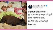 Hilarious Dad Of 4 Girls Tweets Funny Conversations With His Daughters, It’s Impossible Not To Laugh