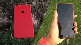 Turn Your iPhone Into The Red iPhone 7 Color! (PRODUCT RED)