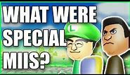 What Were Special Miis?