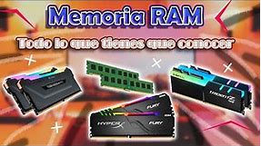 Todo sobre la memoria RAM (Características, Funcionamiento y Tipos)🖥