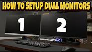 How to Setup Dual Monitors in 2024 - Step-By-Step