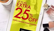 The TRUWORTHS EXTRA 25% OFF SALE