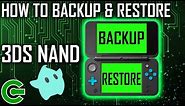 HOW TO BACKUP AND RESTORE 3DS NAND