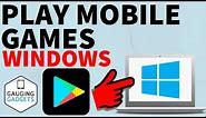 How to Play Mobile Games on PC & Laptop - Play Android Games on PC