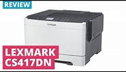 Printerland Review: Lexmark CS417dn A4 Colour Laser Printer