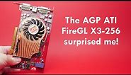 The ATI FireGL X3-256 (Radeon X800 Pro AGP equivalent)
