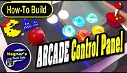 How To: Build a RetroPie ARCADE Joystick + Control Panel - Play those classic RETRO GAMES!