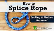 How to Splice Hollow Braid 12-Strand Rope - Locking & Mobius Brummel Splice - Thimble Eye