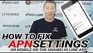 HOW TO SETUP APN SETTINGS for Mobile Wi-Fi's on the HUAWEI HI LINK APP | Modem Mitch Episode 2