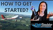 Flight Simulator 2020 Flight LESSONS | HOW TO GET STARTED | Pilot Teaches How to FLY - Tutorial #1