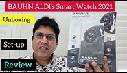 Bauhn ALDI's Smart Watch 2021 Model AFWGPS-0721 Unboxing Setup and Review