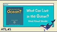Marine Biology for Kids!- "What can live in the Ocean?" Read Aloud (ocean animal adaptations)