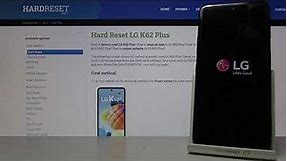 LG K62 Plus - Startup Process Presentation
