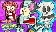 Every Time We See Squidward’s Insides 💀🦑 | SpongeBob