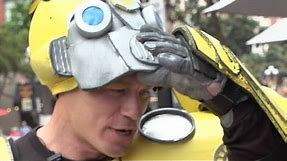 John Cena Surprises Fans as Bumblebee - Comic Con 2018