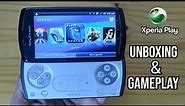 Sony Ericsson Xperia Play Unboxing & GamePlay