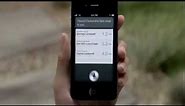 Apple iPhone 4S running Siri - Official TV Commercial