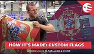Design and Print your own Custom Flag ~ How It's Made