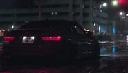 BMW M4 Night Rain Live Wallpaper