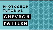 Chevron Pattern Photoshop Tutorial - Step by Step Guide