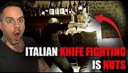 The most unique knife fighting system i've seen - Italian Lajolo Knife Fighting