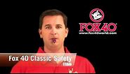 Fox 40 Classic Safety Pealess Whistle