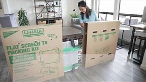 How the U-Haul Flat Screen TV Box Makes Moving a TV Easier