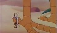 BUGS BUNNY'S BUSTIN' OUT ALL OVER Clip (Wile E. Coyote FINALLY "Catches" The Road Runner)