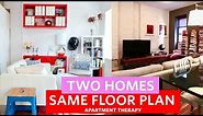 Two 500 SQ FT West Village Homes | Two Homes, Same Floor Plan | Apartment Therapy