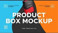 Product Box Mockup Tutorial • Photoshop & Illustrator Tutorial