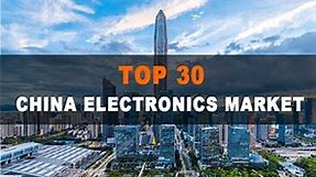 Complete Guide 2022: Top 30 Best China Electronics Markets