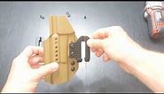 C.B. Kydex Holsters: Sportsman Holster OWB Clips Instruction
