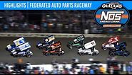 World of Outlaws NOS Energy Drink Sprint Cars | Federated Auto Raceway | August 5, 2023 | HIGHLIGHTS