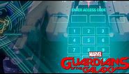Enter Access Code Marvel's Guardians of the Galaxy