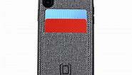 Luxe M2T iPhone XS/X Card Case - Black and Grey