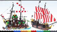 LEGO Pirates of Barracuda Bay + new Black Seas Barracuda review! 21322