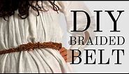 HOW TO | Make a DIY Braided Leather Belt