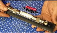 Replace a vial and spring - Starrett 98-8 Machinist Level