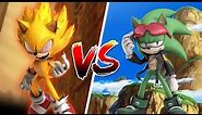 Fleetway Sonic VS Scourge | Sprite Battle