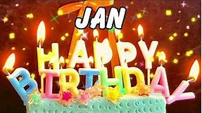 Happy Birthday Jan | May your Birthday be Merry and Wonderful Jan