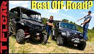 Wrangler vs Pioneer: What's Better Off-Road a Jeep or a Side-By-Side?