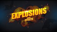 Explosion sprite effect pack