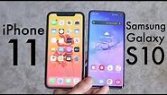 iPhone 11 Vs Samsung Galaxy S10! (Comparison) (Review)